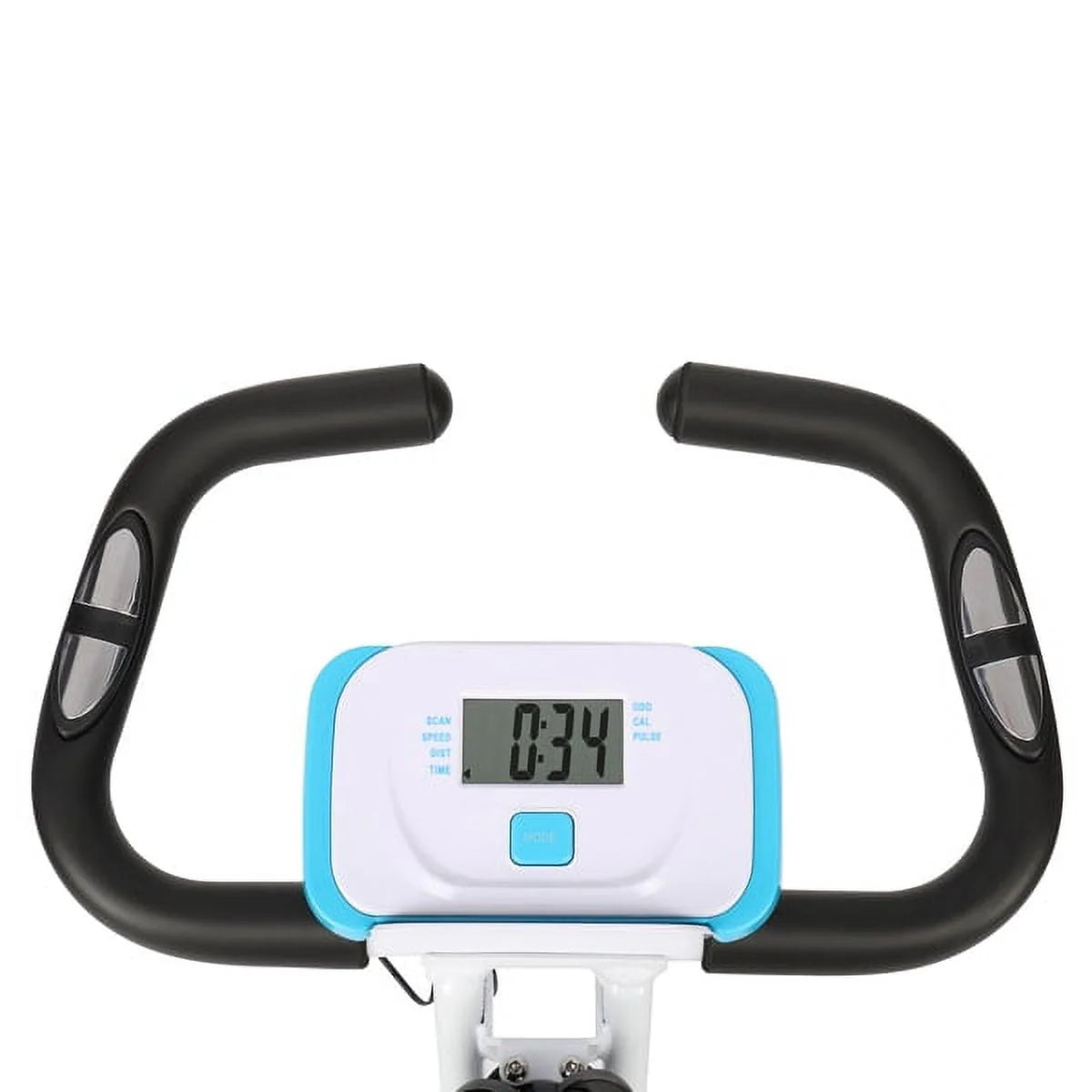 Foldable Indoor Exercise Bike 300LB Capacity 8-Level Magnetic Resistance V447906