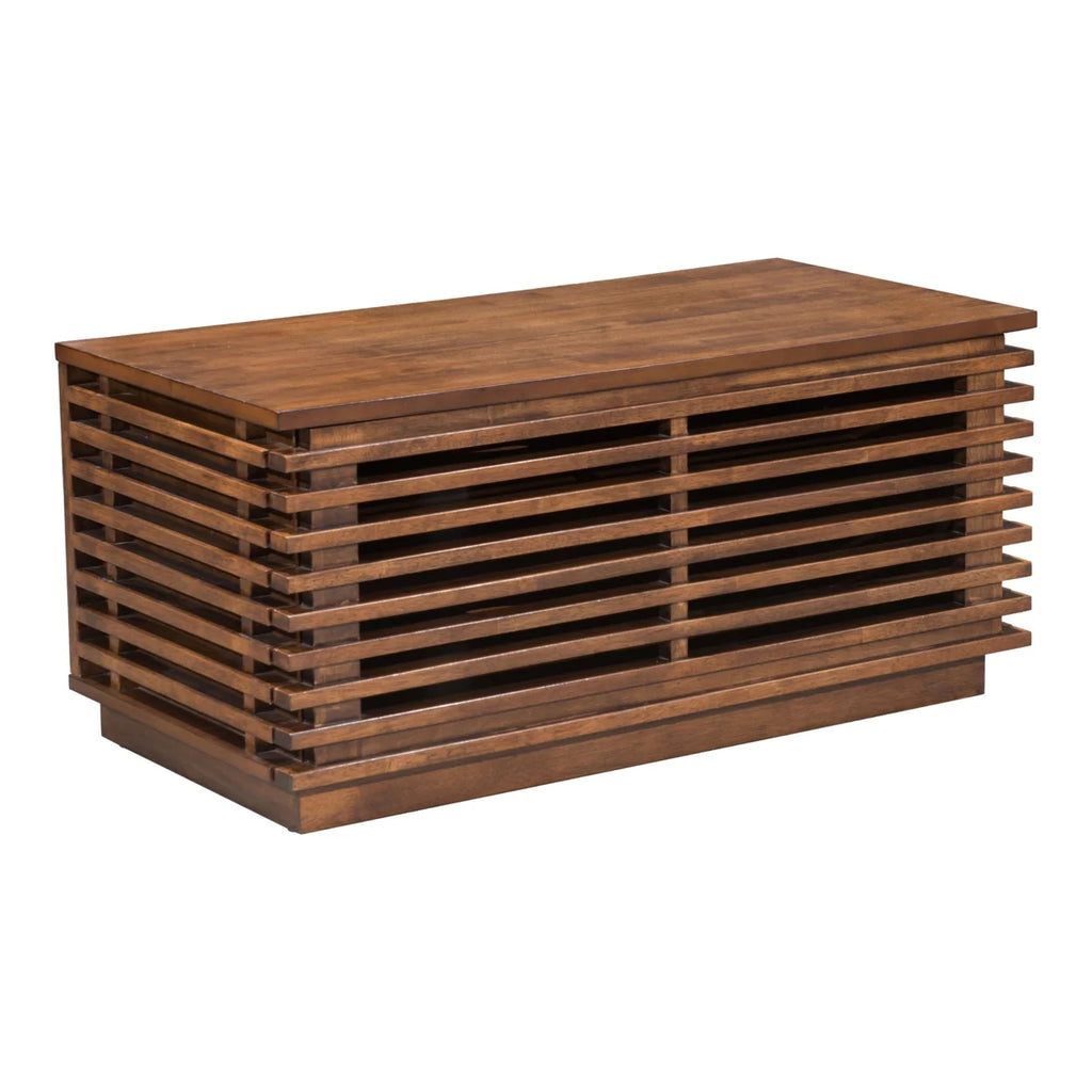 Walnut Entertainment Stand B5487