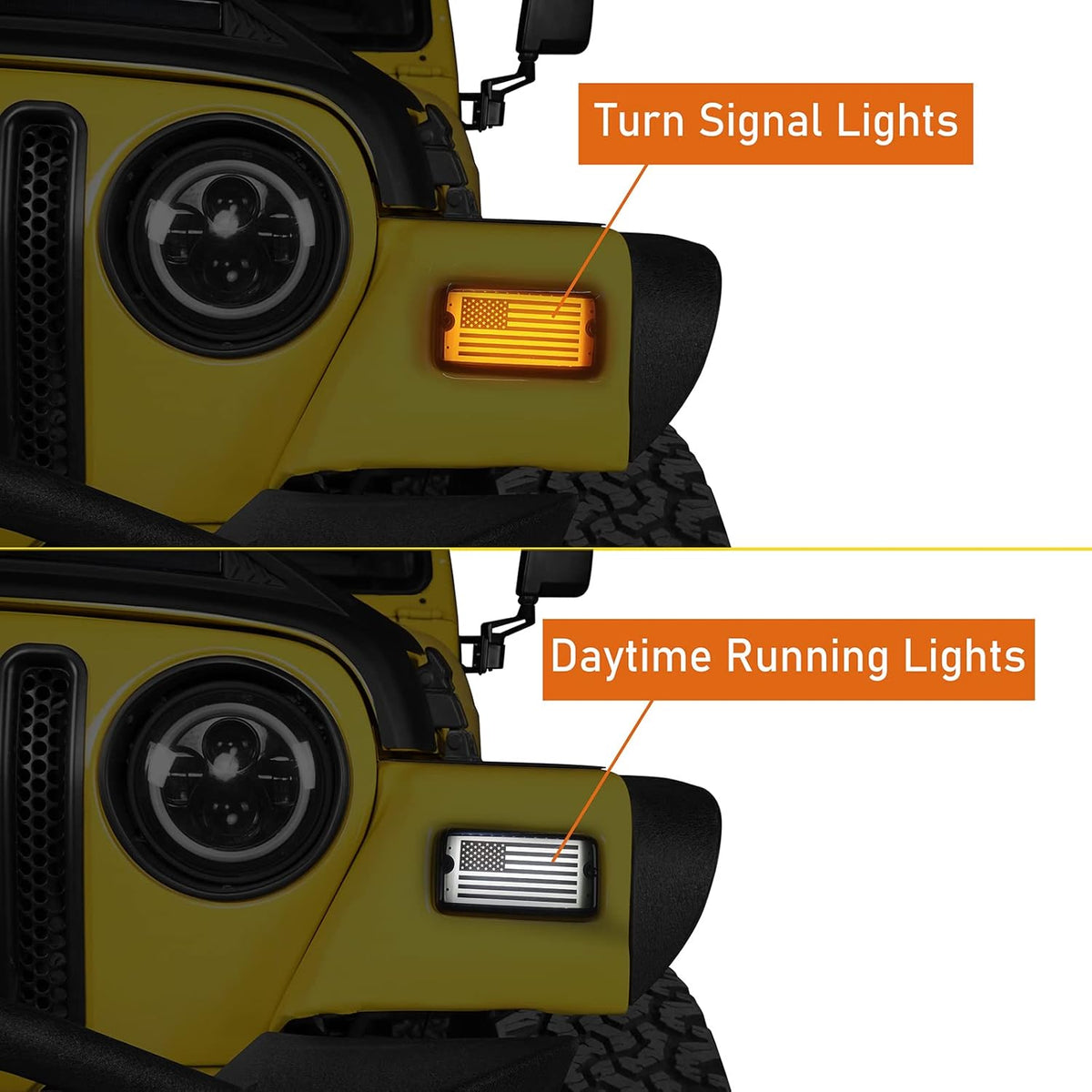 LED Turn Signal Lights Pack of 2 X4535