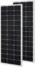200 Watt 12 Volt Monocrystalline Solar Panel 2 Pack I23252
