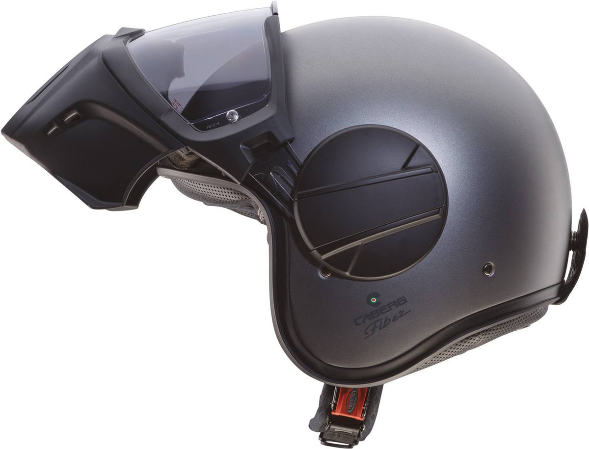Jet Helmet Matt Gun Metal Size S A602