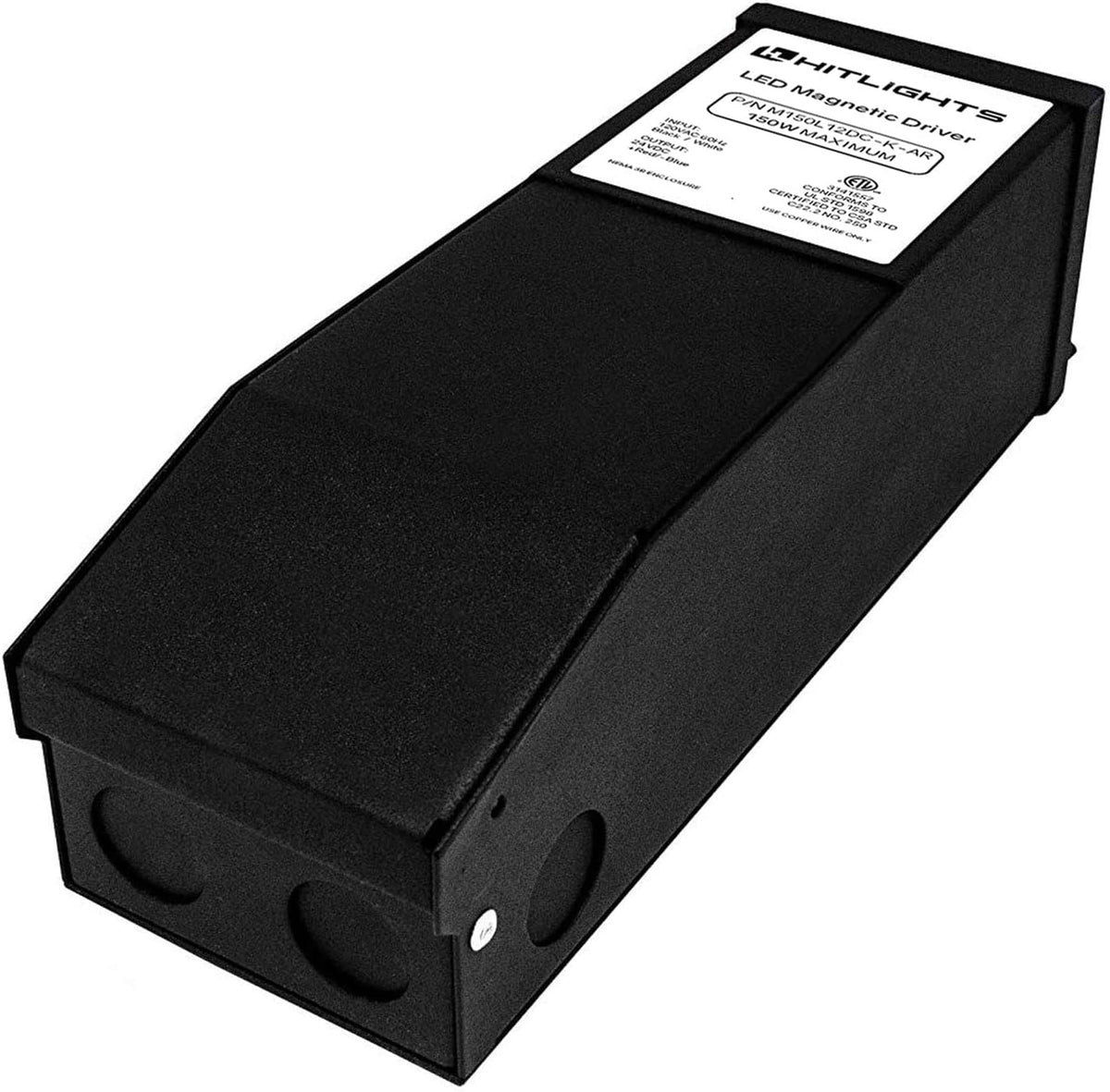 150W Dimmable LED Driver Magnetic 110V AC-24V DC Transformer J983028