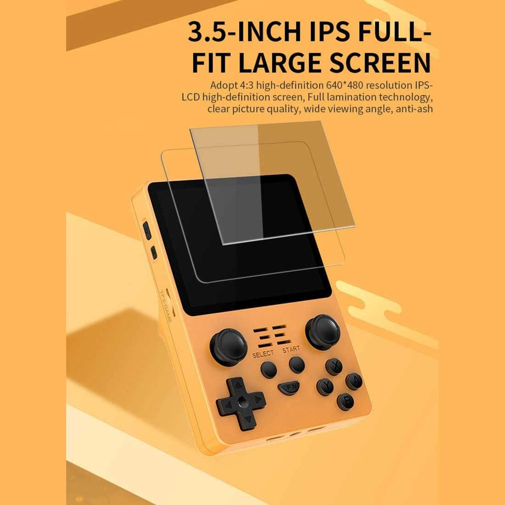 Yellow 3.5 Inch Handheld Game Console K40897