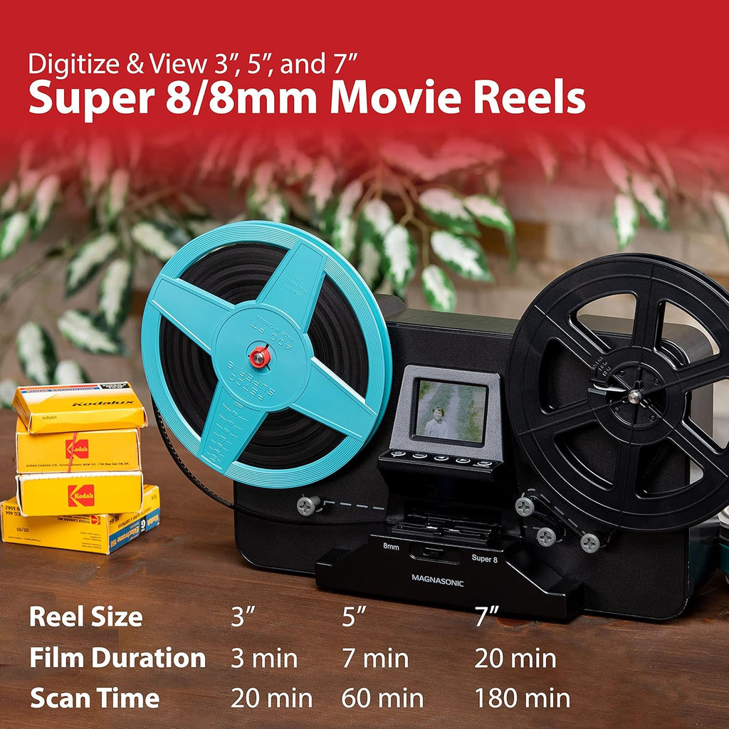 Super 8/8mm Film Scanner with 2.3 Screen F994086