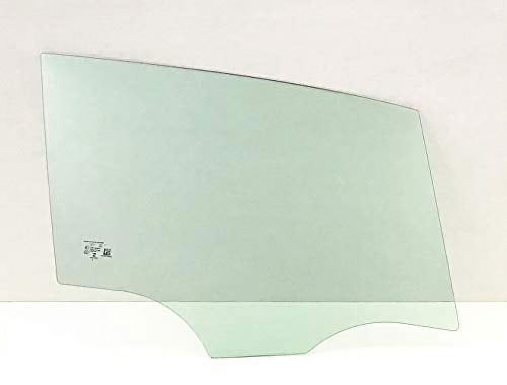 Passenger Side Front Door Window Glass Q68098
