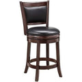 Swivel Bar Height Stool Cappuccino J925