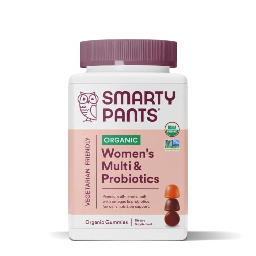 Organic Womens Multivitamin Gummy Vitamins 120 Gummies F544046