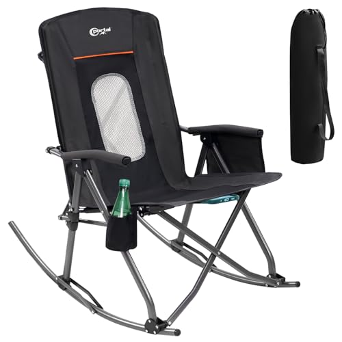 Oversized Folding Rocking Camping Chair with Carry Bag U41395