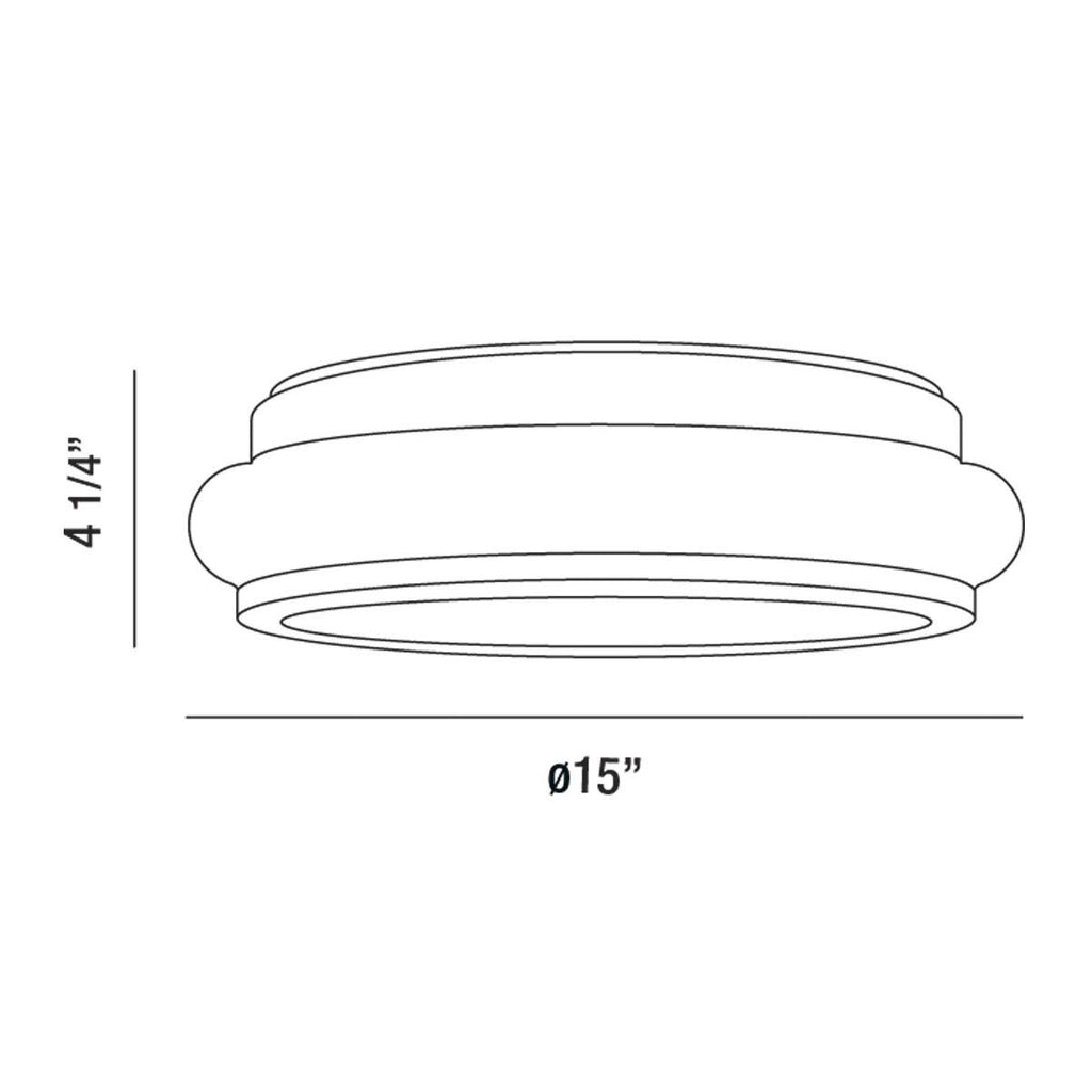 LED Flush-Mount Light G733