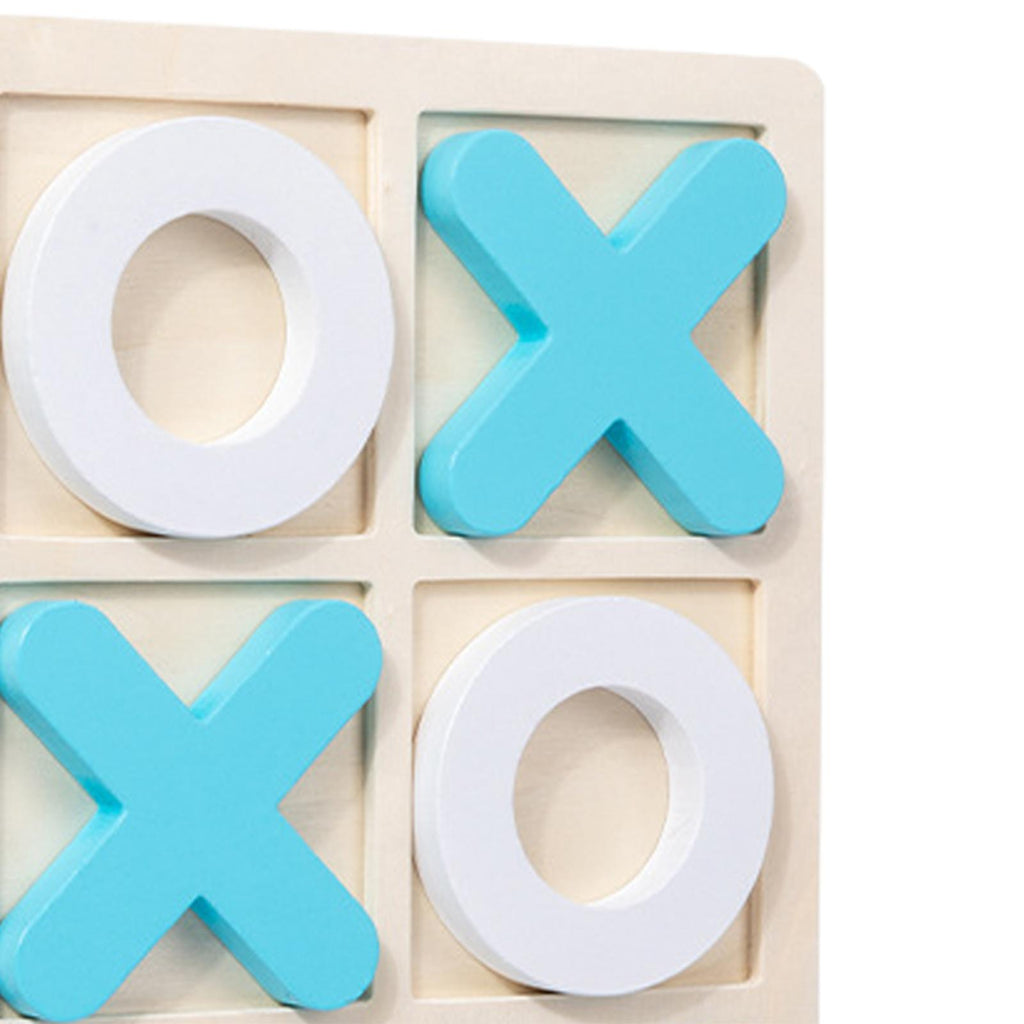 Wooden Tic Tac Toe Game 30x30x1.5cm S672