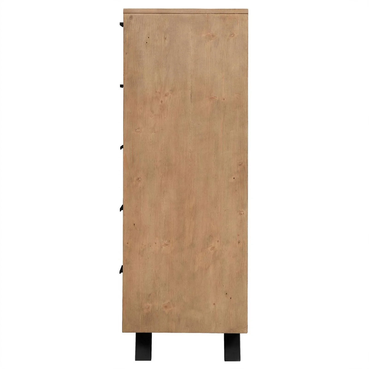 Light Honey Brown 5-drawer Rectangular Chest I93488