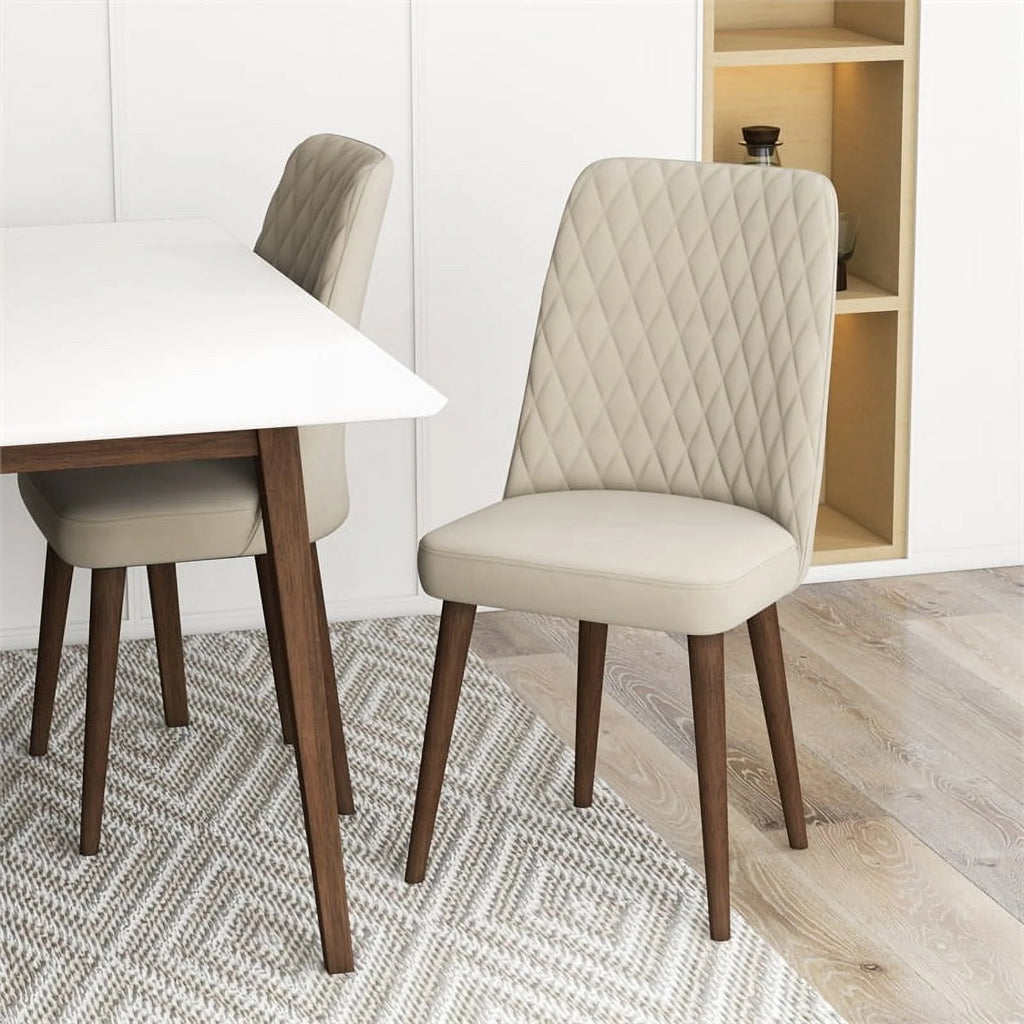 Mid Century Modern Kitchen Table and Chairs for 4 N192758