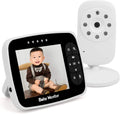 3.5" Video Baby Monitor with Camera and Audio F841