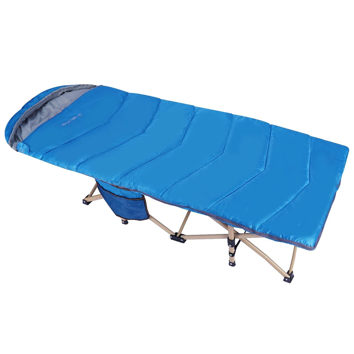 Kids Portable Folding Cot Bed, Blue 53x26 P2227