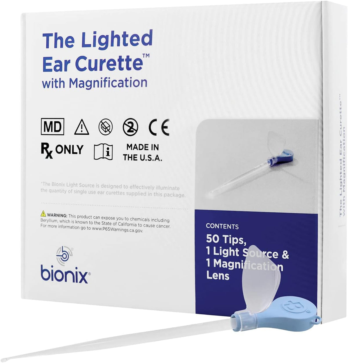 Lighted MicroLoop Ear Curette Tool, Single-Use (52 Count) C670538
