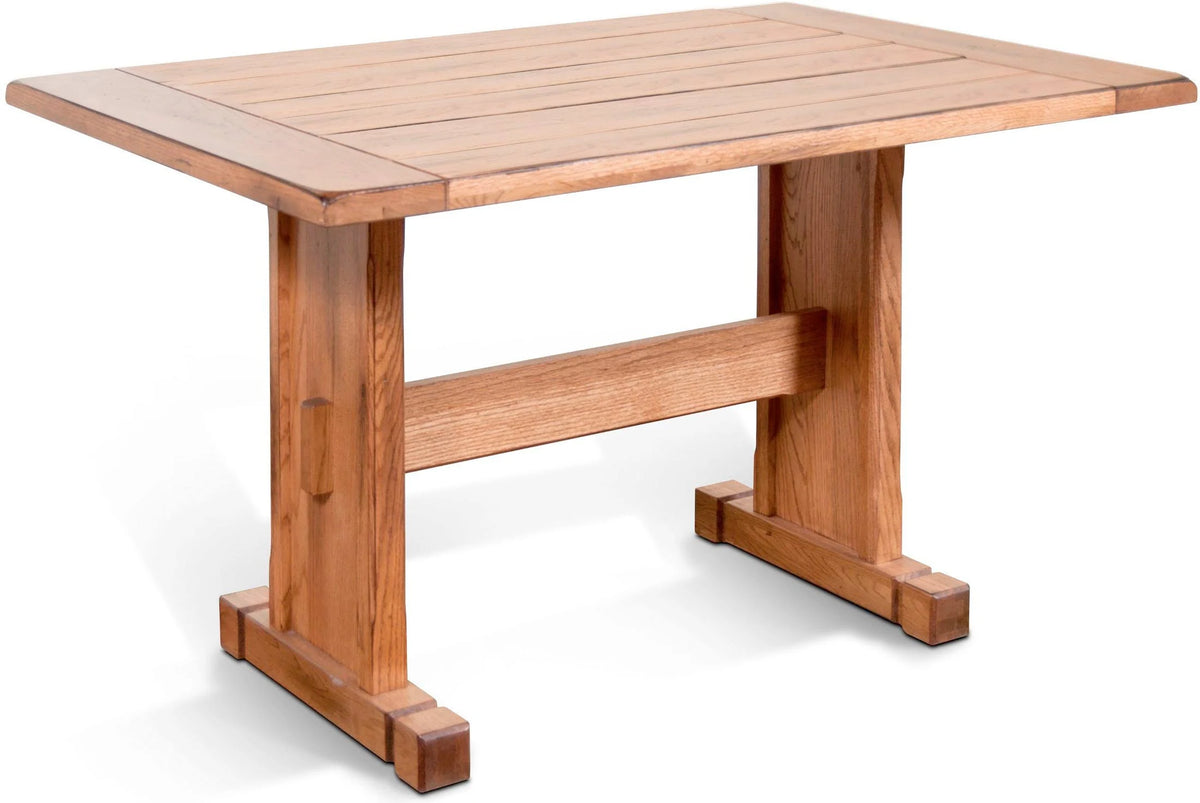 Rustic Oak Breakfast Nook Set P605