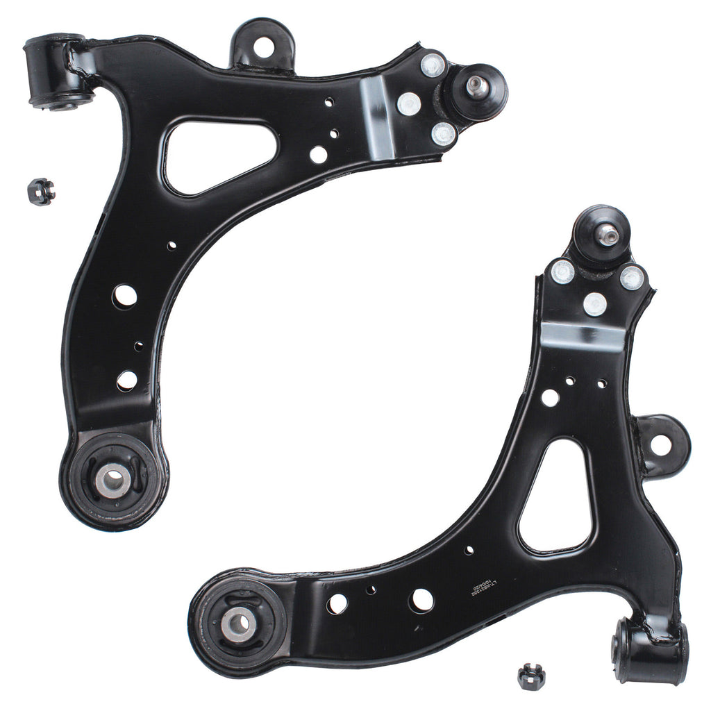 Front Struts + Lower Control Arms w/ Ball Joints Replacement 4pc Set Z453