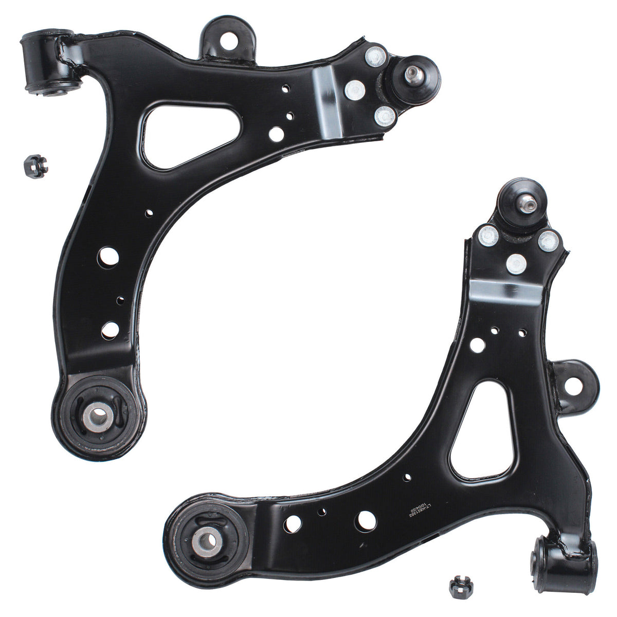 Front Struts + Lower Control Arms w/ Ball Joints Replacement 4pc Set Z453