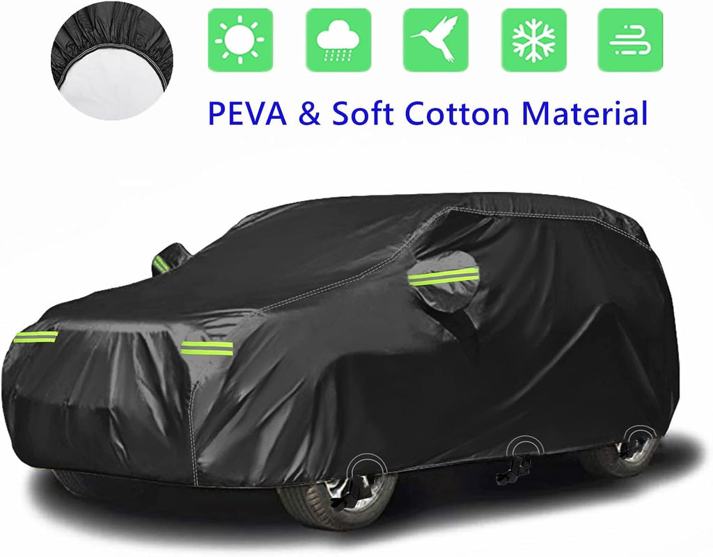 Waterproof Heavy Weight SUV Car Cover with PEVA Cotton U6508