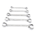Double-End SAE Flare Nut Wrench Set, 5 Piece Q5850