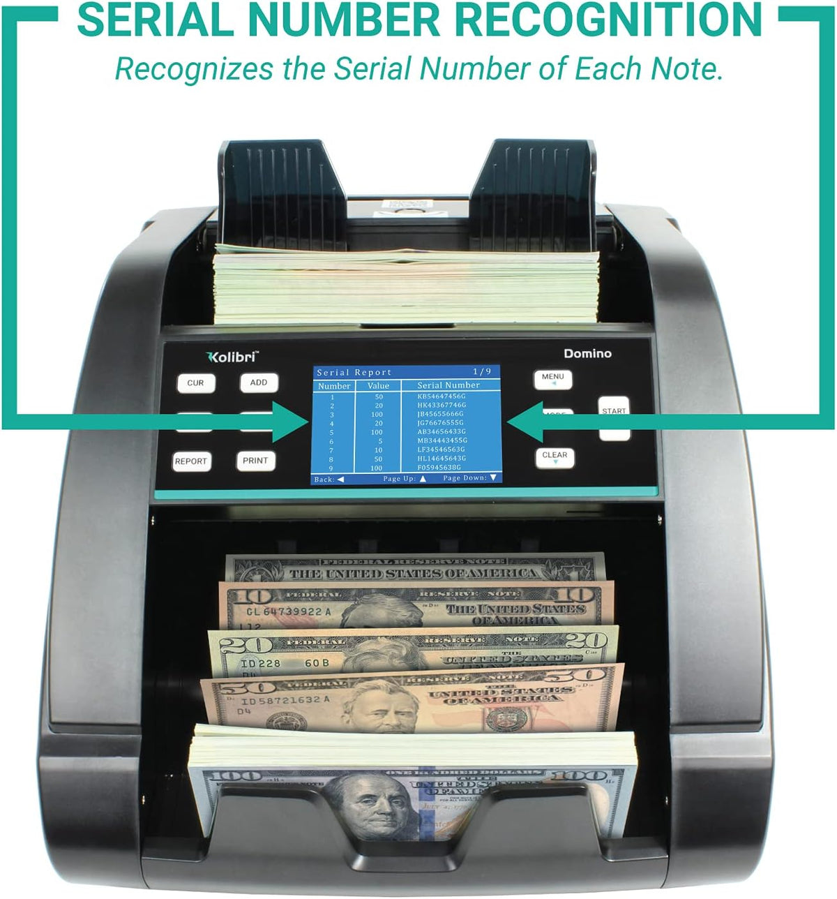 Money Counter Machine with Counterfeit Bill Detector Z61904