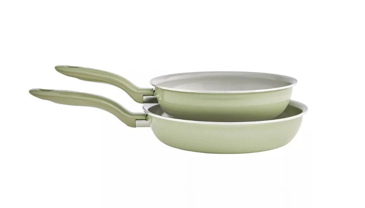 2-Piece Ceramic Fry Pan Set H332