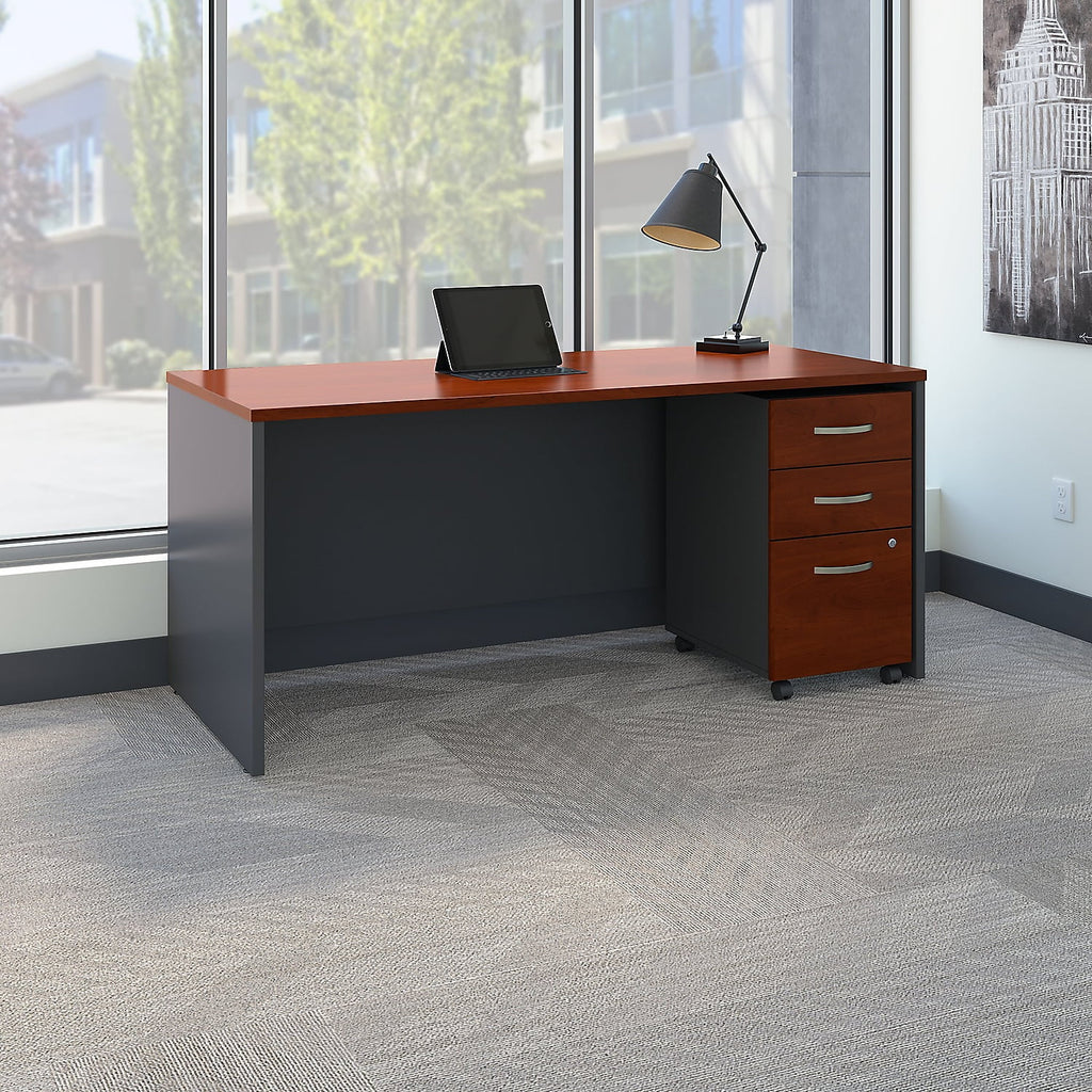 66W x 30D Office Desk with Drawers Z424341