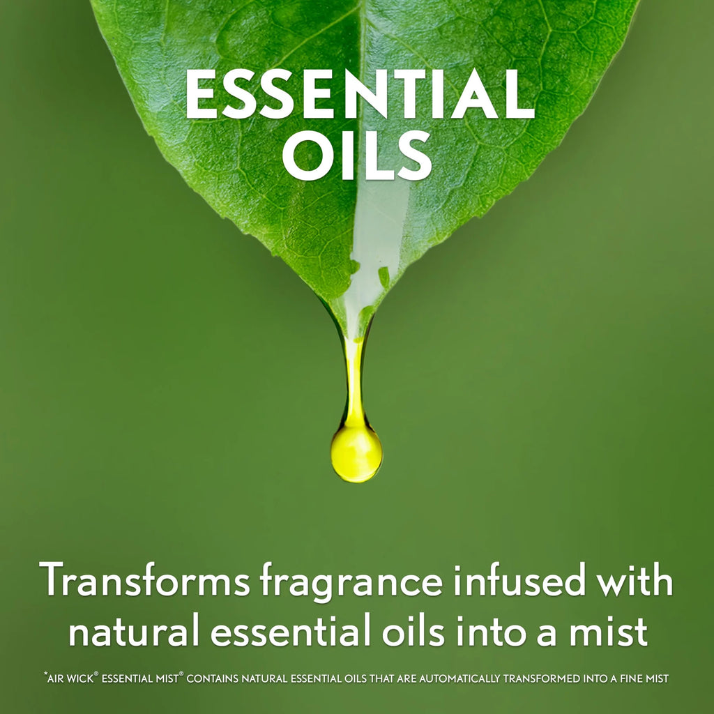 Essential Mist Starter Kit Diffuser Refill Pumpkin Spice Air Freshener O445