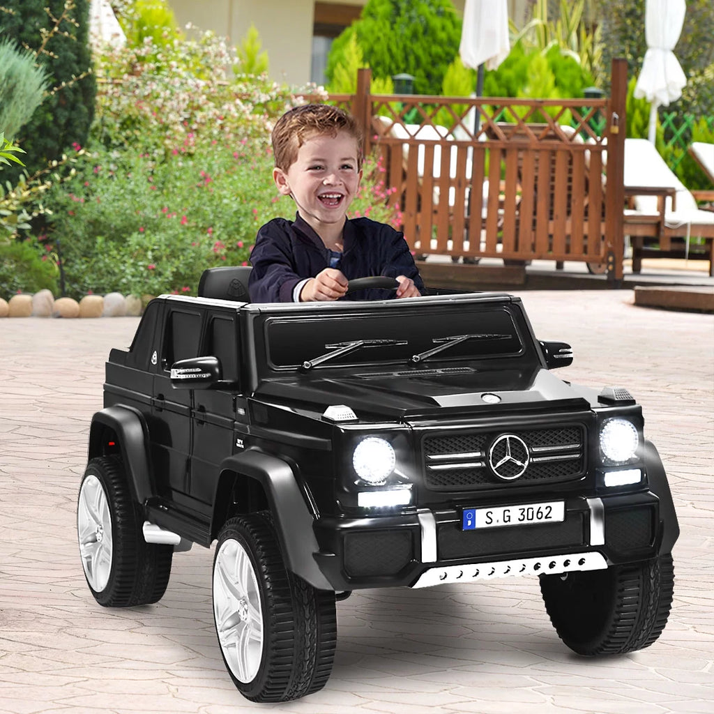 12V Kids Ride On Car with Trunk Pink I5835