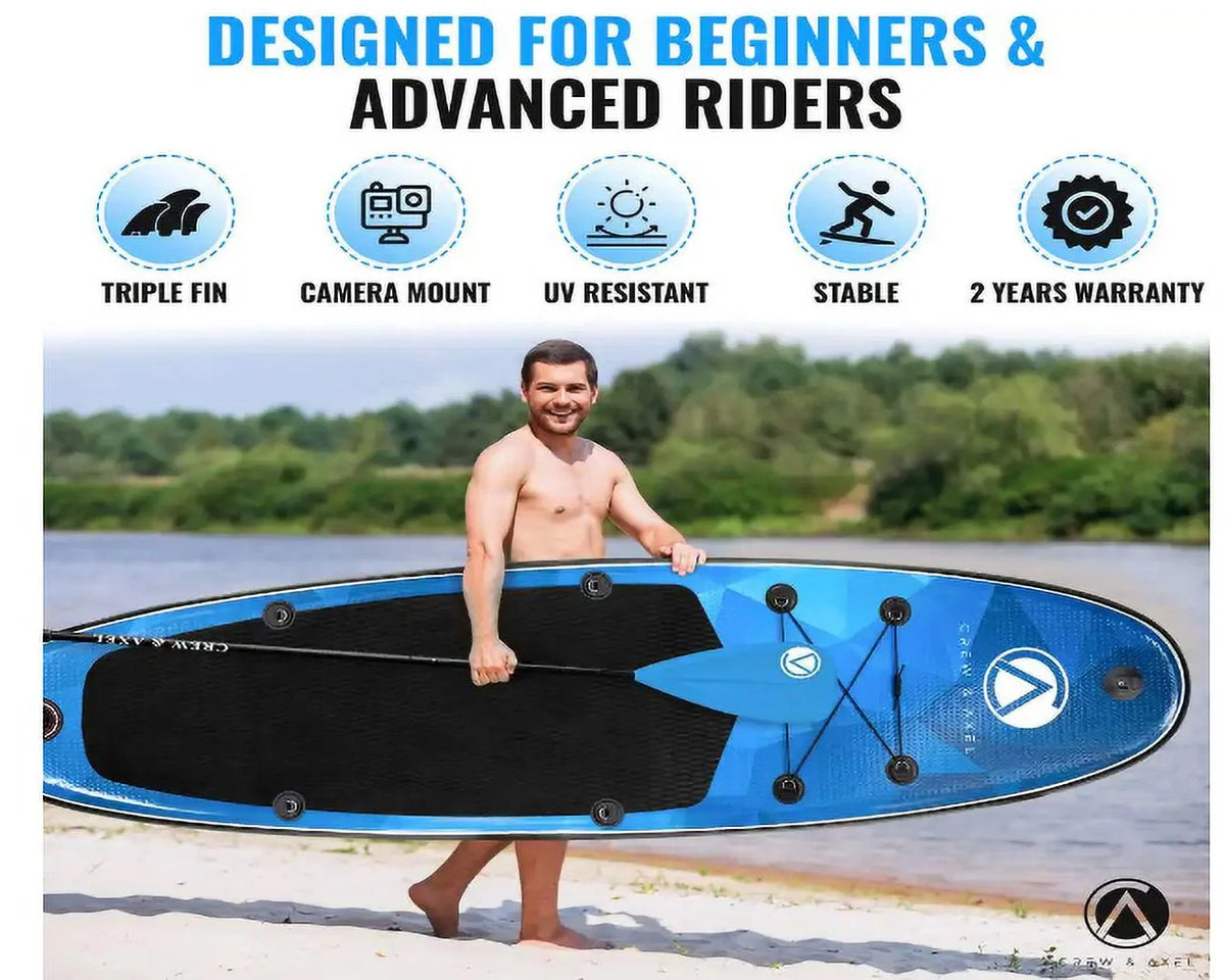 Inflatable Stand Up Paddle Board Non Slip SUP Blue S774713