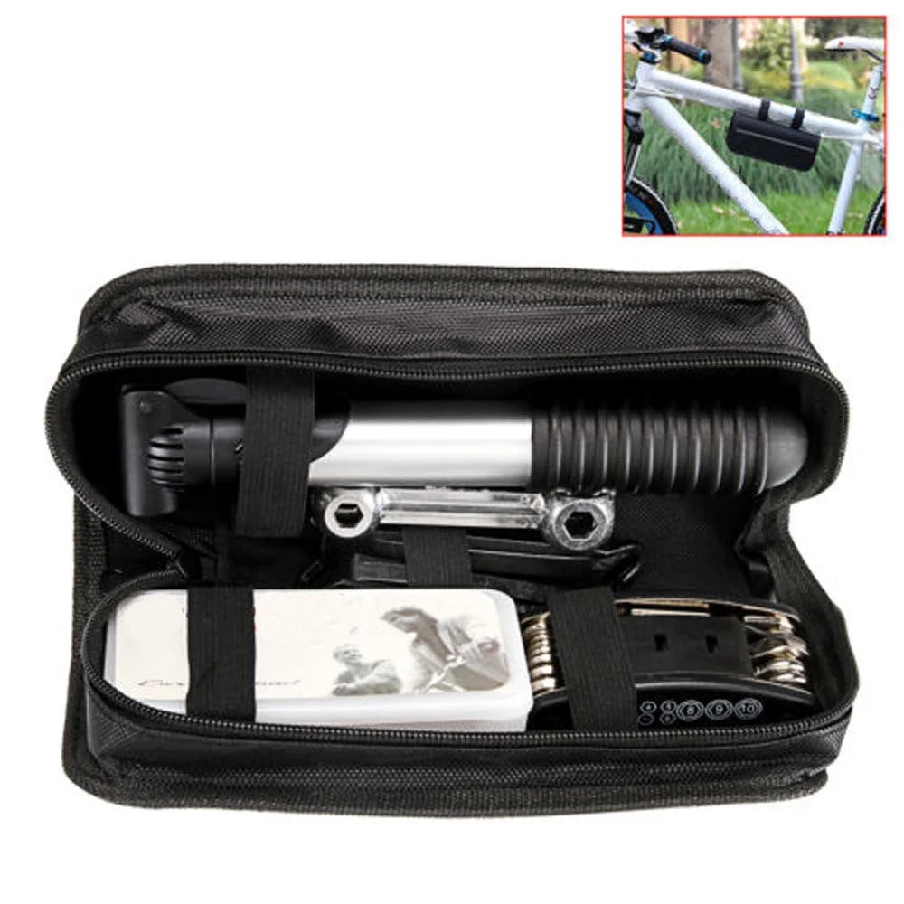 16in1 Multi-function Bike Repair Tool Set With Pump Z56346