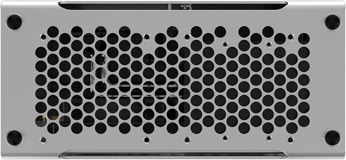 Mini ITX Aluminum Computer Case with Tempered Glass T612