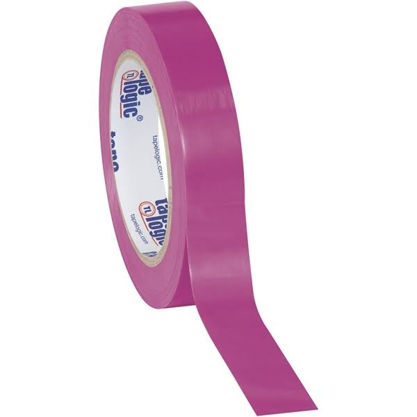 Purple Vinyl Safety Tape 1x22 x 36 Yard Roll U6256