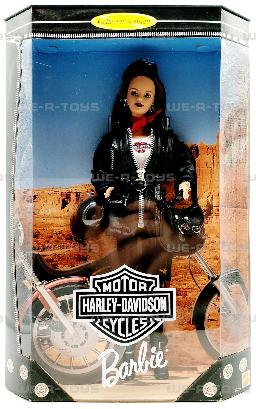 Brunette Barbie Doll Motorcycle C897556
