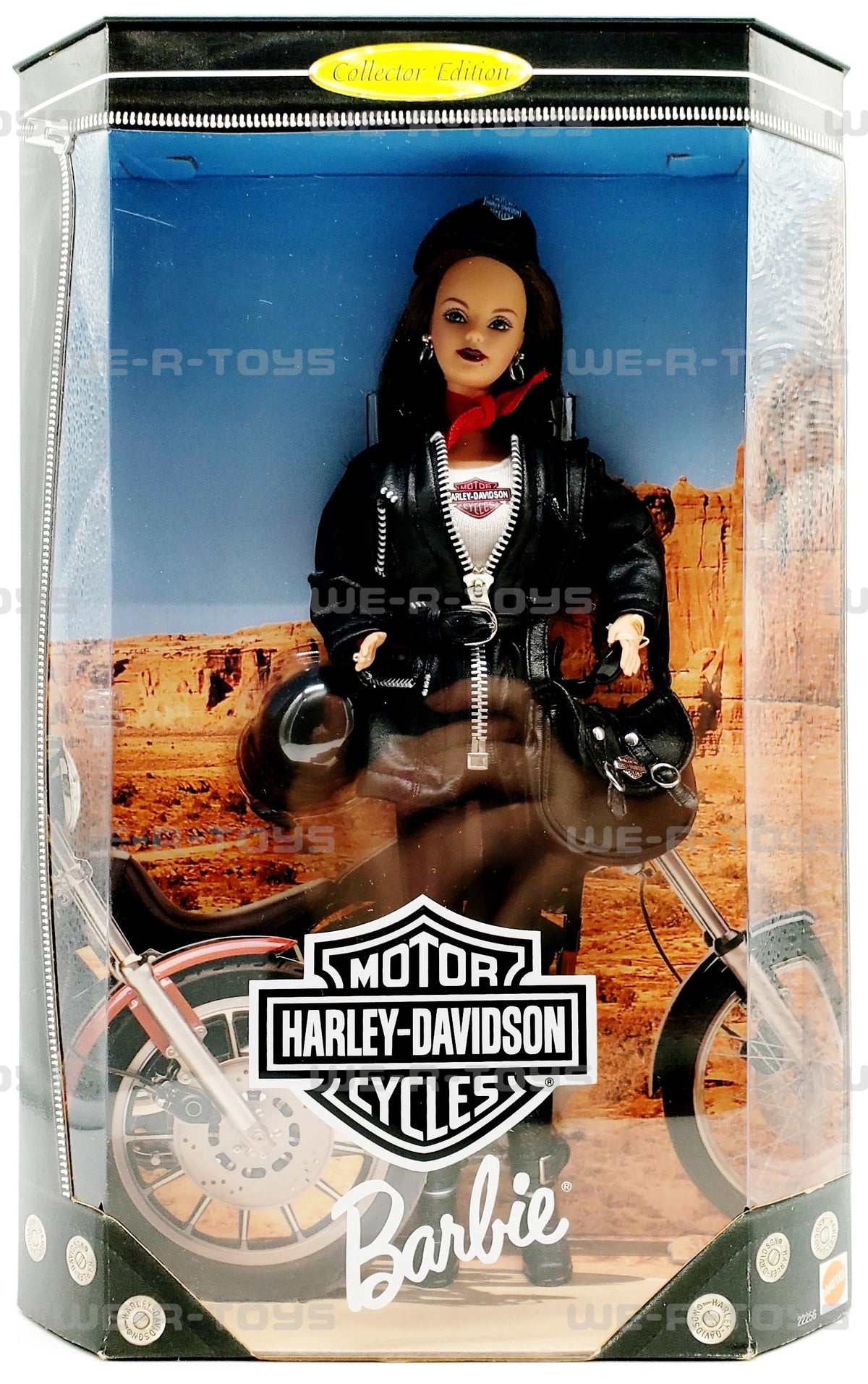 Brunette Barbie Doll Motorcycle C897556