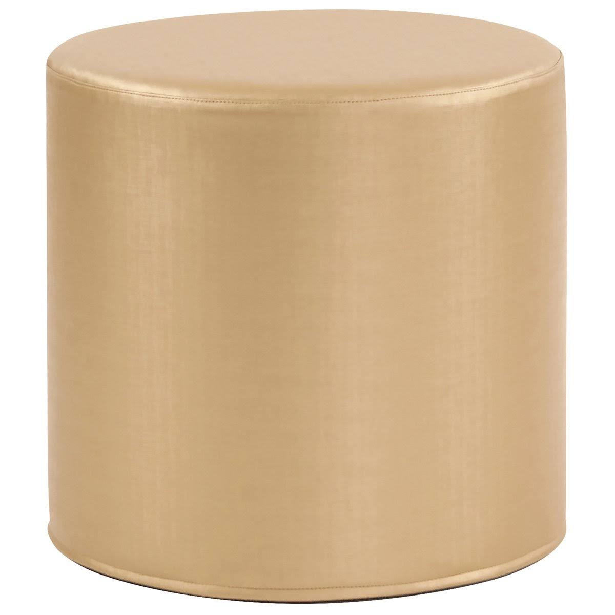 Gold Cylinder Ottoman F761919