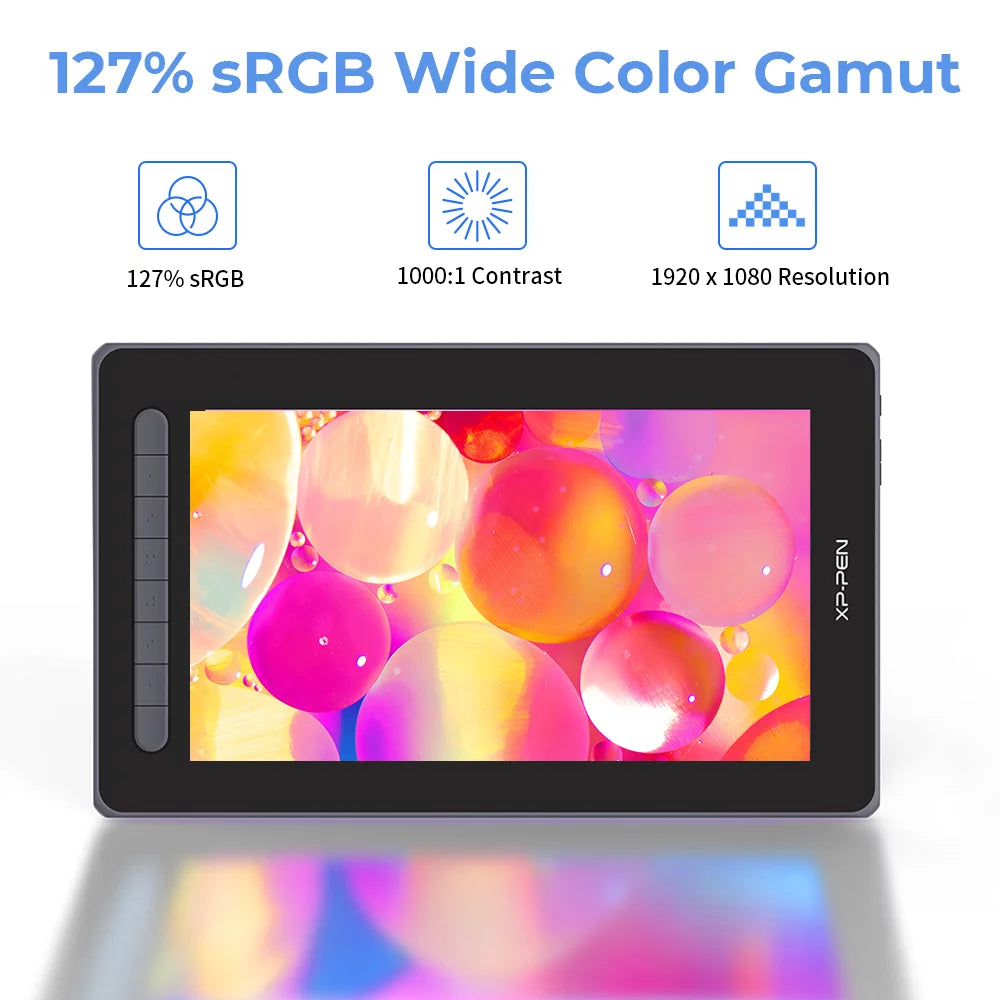 Pink 11.9in Graphics Display Digital Tablet N34869