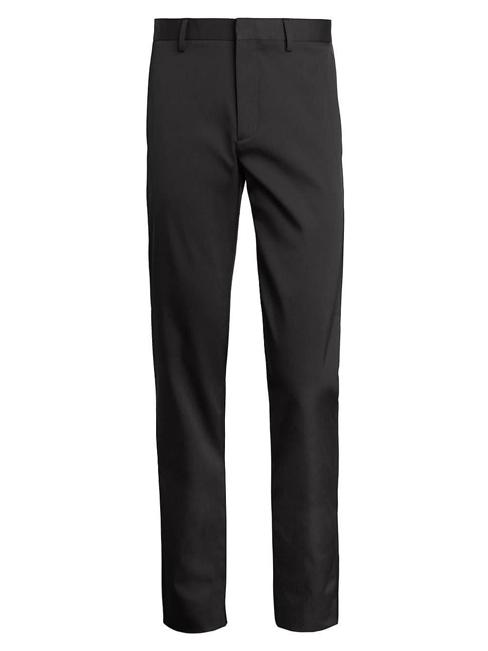 Brown Technical Twill Pants P2304
