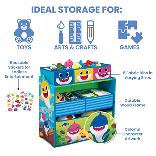 6 Bin Toy Storage Organizer M73035