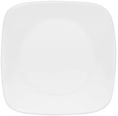 Pure White Square Side Plate 6.5 B959