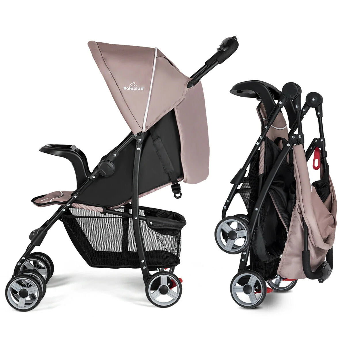 Foldable Lightweight Baby Stroller Pushchair W3110