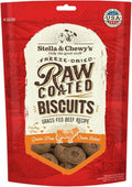 Freeze-Dried Raw Coated Grain Free Dog Biscuits 9 oz Bag Q49385