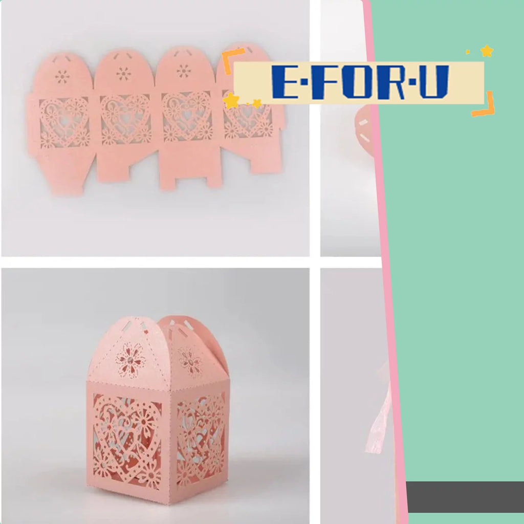 Laser Cut Wedding Candy Gift Box L77000