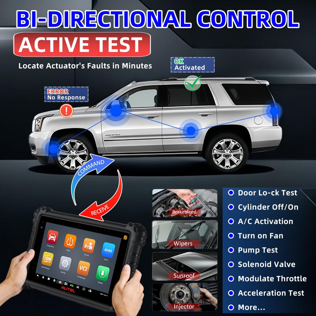 All System Diagnostic Scanner with TPMS Programming B580