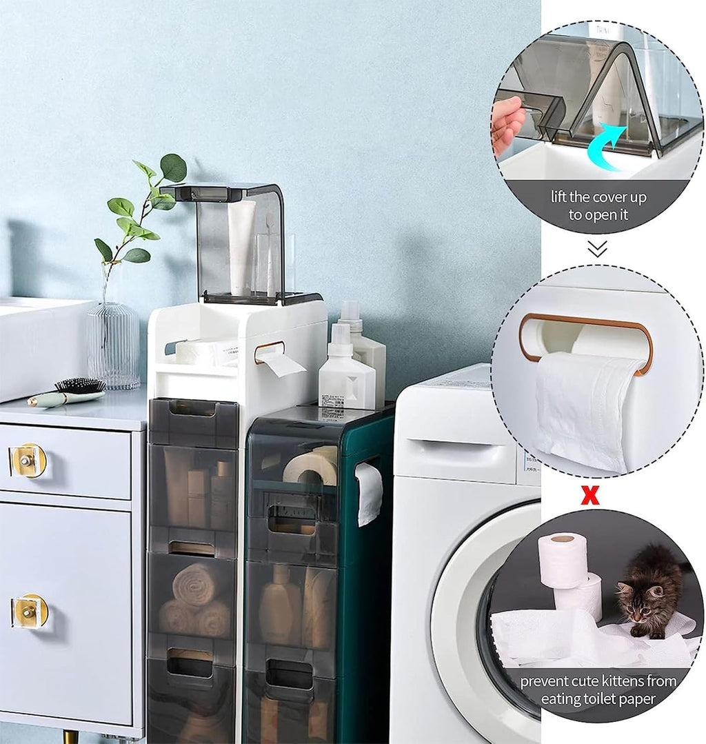 Floor-standing Bathroom Storage Cabinets S6456