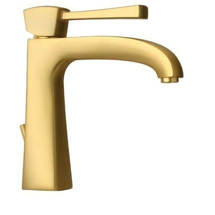 Single Lever Handle Lavatory Faucet Brushed Nickel D40915