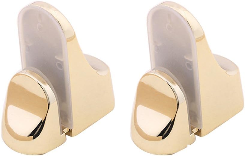 Zinc Alloy Glass Clip Glass Clamp 2 Pcs O9567