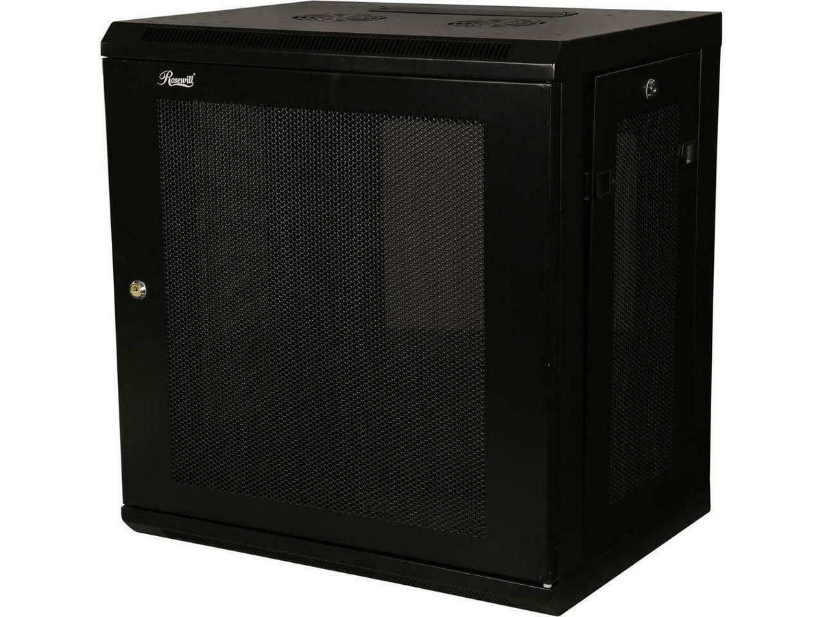 12U Wall Mount Rack Enclosure Server Cabinet N189