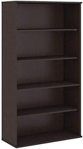 5 Shelf Bookcase in Mocha Cherry Y62058
