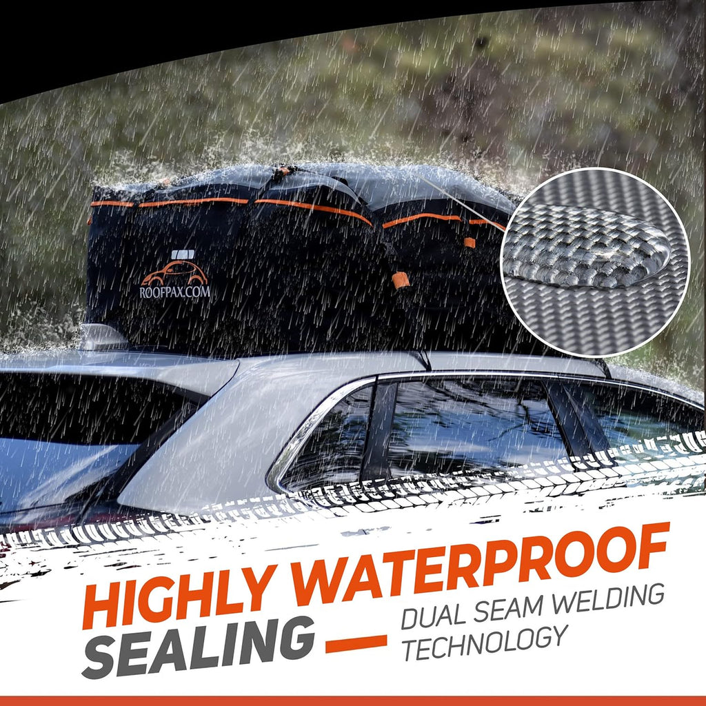 19 Cubic Feet Waterproof Car Roof Bag & Rooftop Cargo Carrier F5167